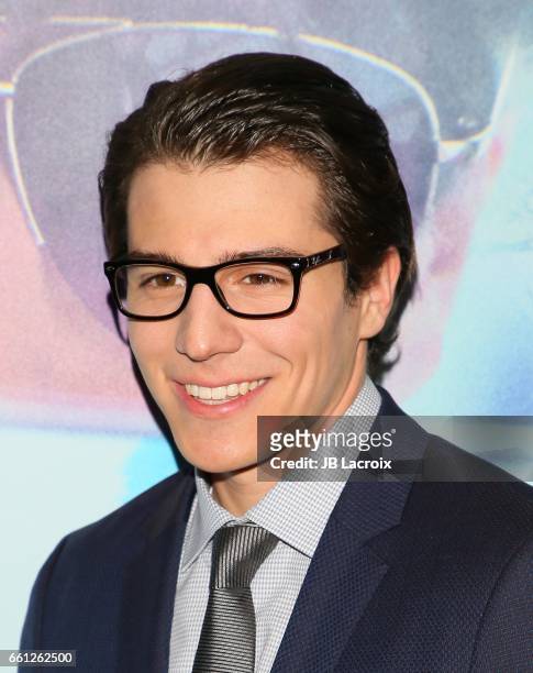 Michael Grant attends the premiere of Meritage Pictures' 'Pitching Tents' on March 30, 2017 in Santa Monica, California.