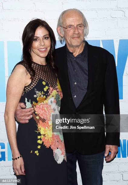 Actor Christopher Lloyd attends the "Going In Style" New York premiere at SVA Theatre on March 30, 2017 in New York City.