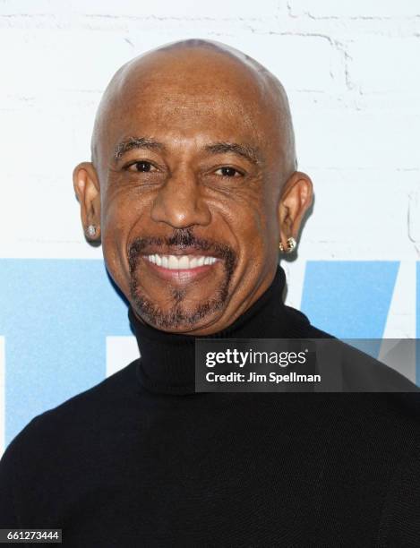 Personality Montel Williams attends the "Going In Style" New York premiere at SVA Theatre on March 30, 2017 in New York City.