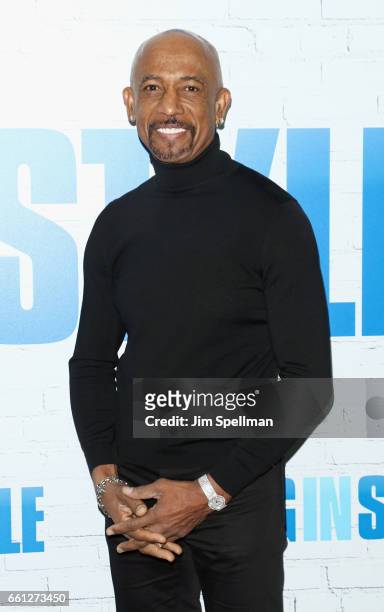 Personality Montel Williams attends the "Going In Style" New York premiere at SVA Theatre on March 30, 2017 in New York City.