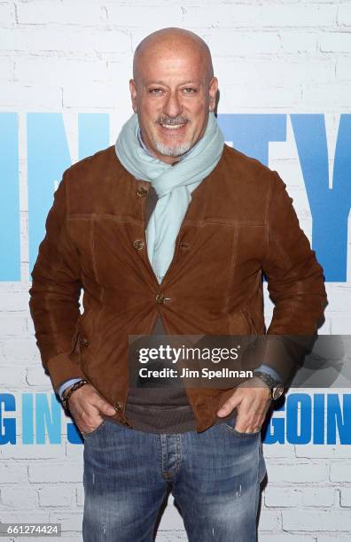 Domenico Vacca attends the "Going In Style" New York premiere at SVA Theatre on March 30, 2017 in New York City.