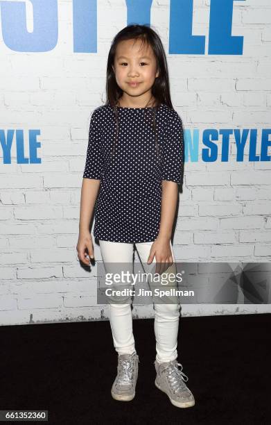Actress Annabelle Chow attends the "Going In Style" New York premiere at SVA Theatre on March 30, 2017 in New York City.