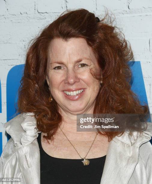 Actress Siobhan Fallon Hogan attends the "Going In Style" New York premiere at SVA Theatre on March 30, 2017 in New York City.