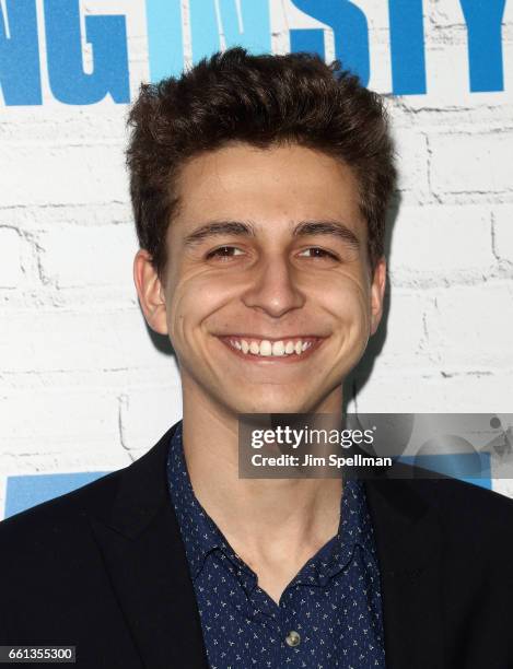 Gabe Erwin attends the "Going In Style" New York premiere at SVA Theatre on March 30, 2017 in New York City.