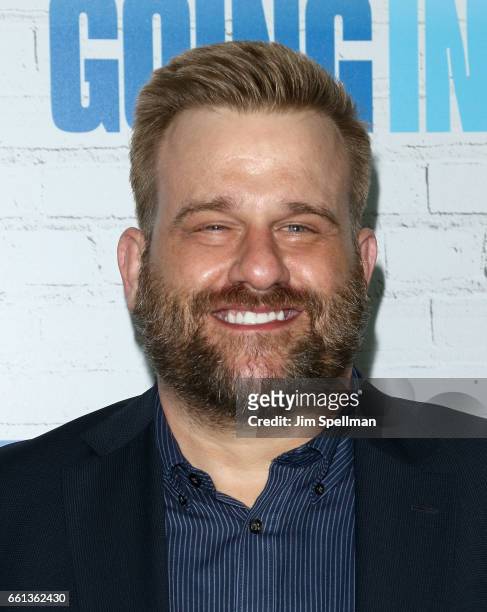 Actor Stephen Wallem attends the "Going In Style" New York premiere at SVA Theatre on March 30, 2017 in New York City.