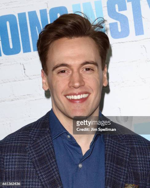 Erich Bergen attends the "Going In Style" New York premiere at SVA Theatre on March 30, 2017 in New York City.