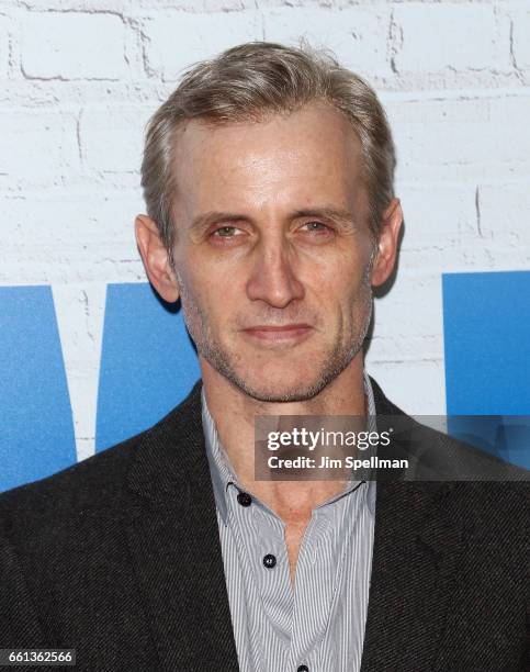 Host Dan Abrams attends the "Going In Style" New York premiere at SVA Theatre on March 30, 2017 in New York City.