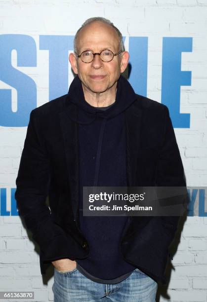 Actor Bob Balaban attends the "Going In Style" New York premiere at SVA Theatre on March 30, 2017 in New York City.