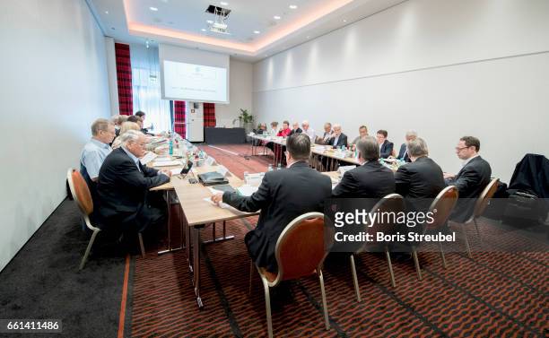 General view during the DFB Culture Foundation Board Meeting at Ramada Hotel on March 31, 2017 in Berlin, Germany.