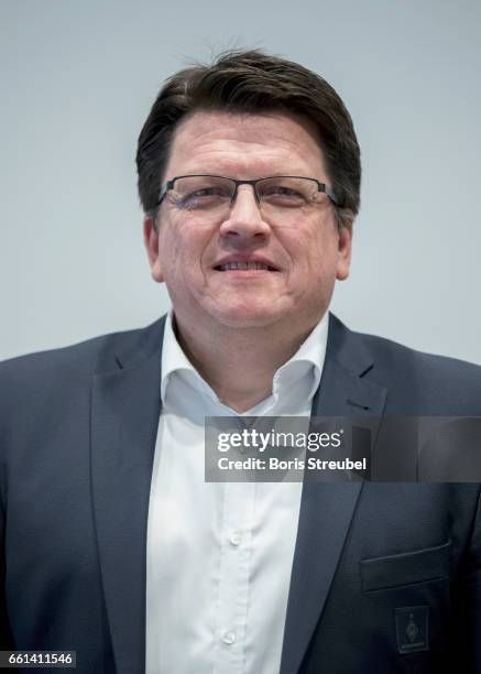 Hubertus Hess-Grunewald attends the DFB Culture Foundation Board Meeting at Ramada Hotel on March 31, 2017 in Berlin, Germany.