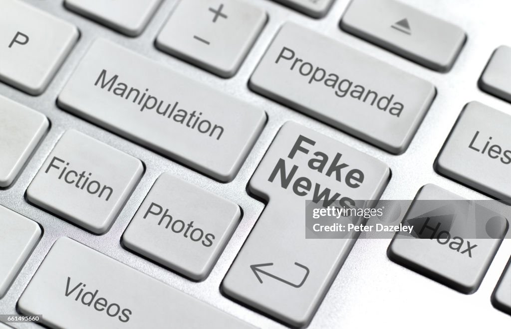 Fake news keyboard