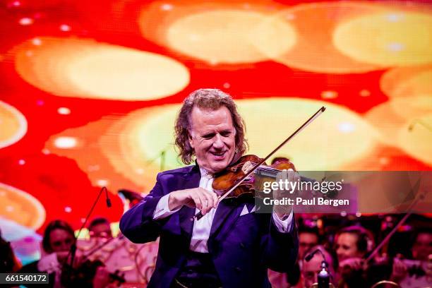 Andre Rieu Harp 83 Dutch Violinist And Conductor Andre Rieu With The Johann Strauss ...