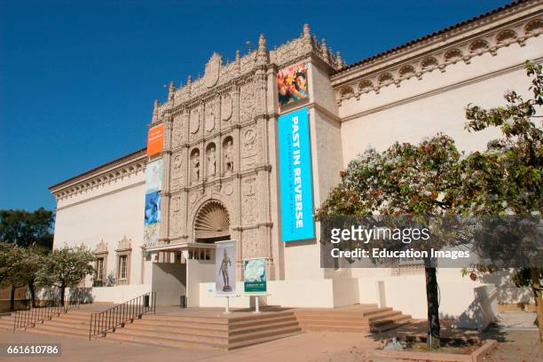 San Diego Museum Of Art, Balboa Park, San Diego, California.