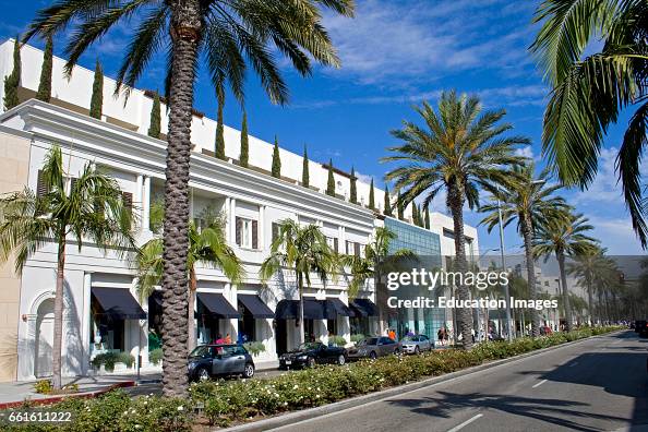Rodeo Drive. Beverly Hills Rodeo Drive. Beverly Hills