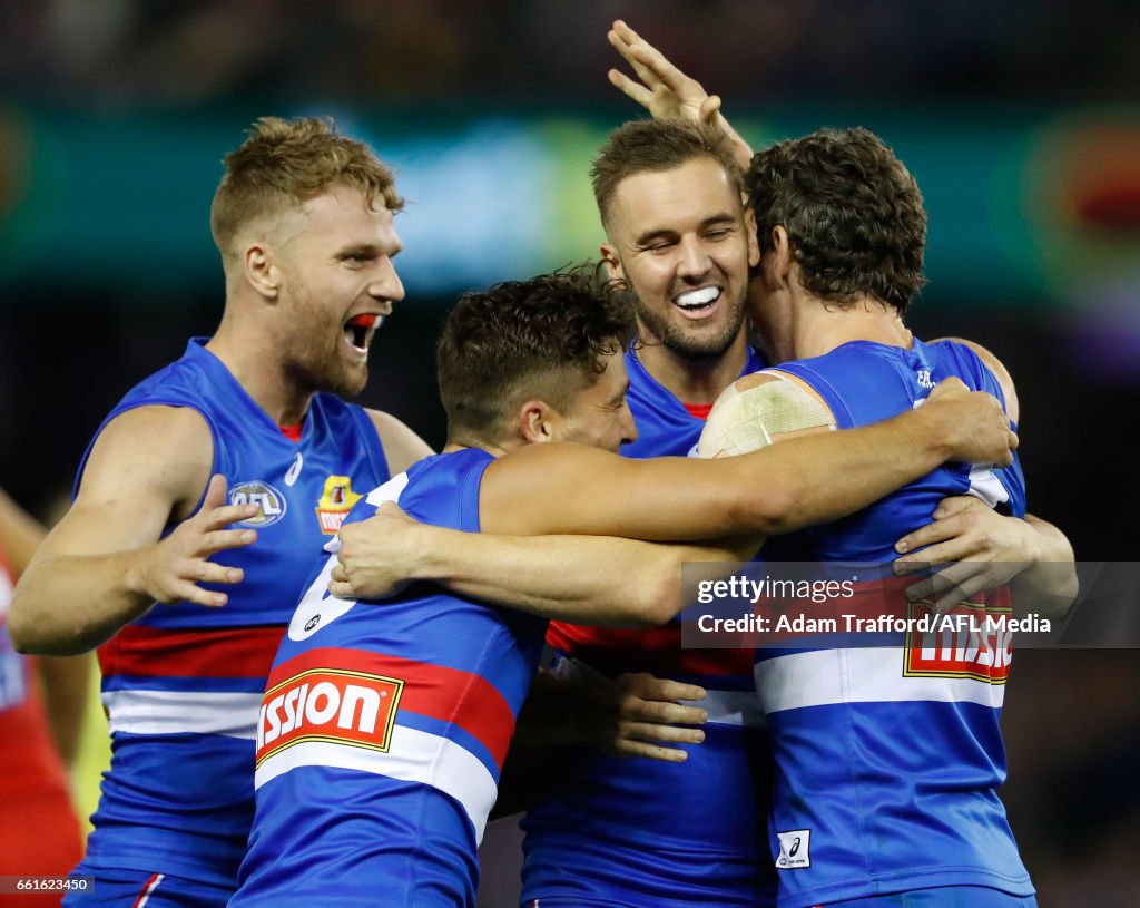 AFL Rd 2 - Western Bulldogs v Sydney