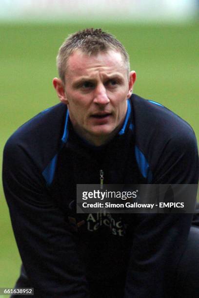 Leicester City's goalkeeper Rab Douglas