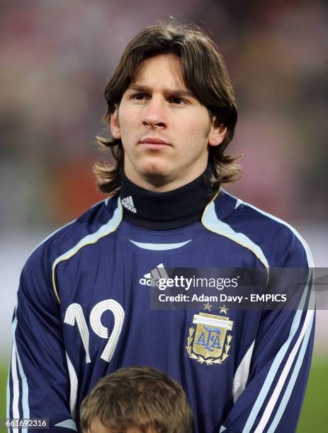 Argentina's Lionel Messi