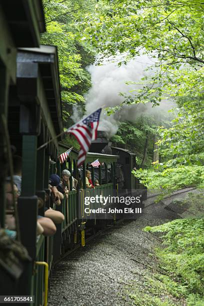 historic cass scenic railroad - west virginia scenic imagens e fotografias de stock