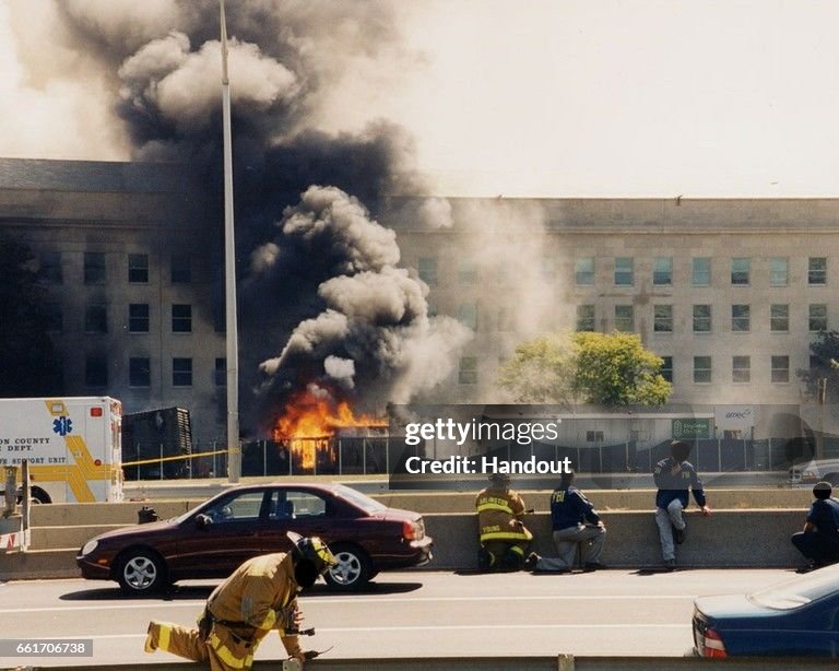 FBI Releases 9/11 photos At The Pentagon