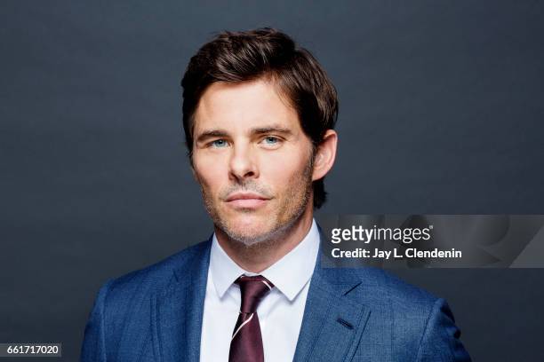 Actor James Marsden of HBO's 'Westworld' is photographed for Los Angeles Times on March 25, 2017 in Los Angeles, California. PUBLISHED IMAGE. CREDIT...