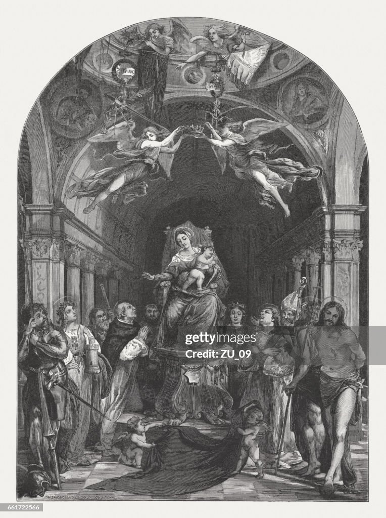 Pala Martinengo, painted (1513-16) by Lorenzo Lotto, San Bartolomeo, Bergamo