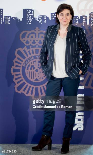 Luisa Matin attends a Servir y Proteger photocall on March 31, 2017 in Burgos, Spain