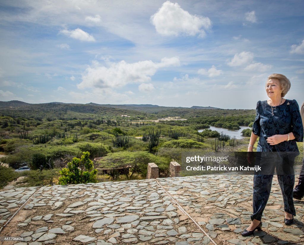 Princess Beatrix Of The Netherlands Visits Aruba : Day Two