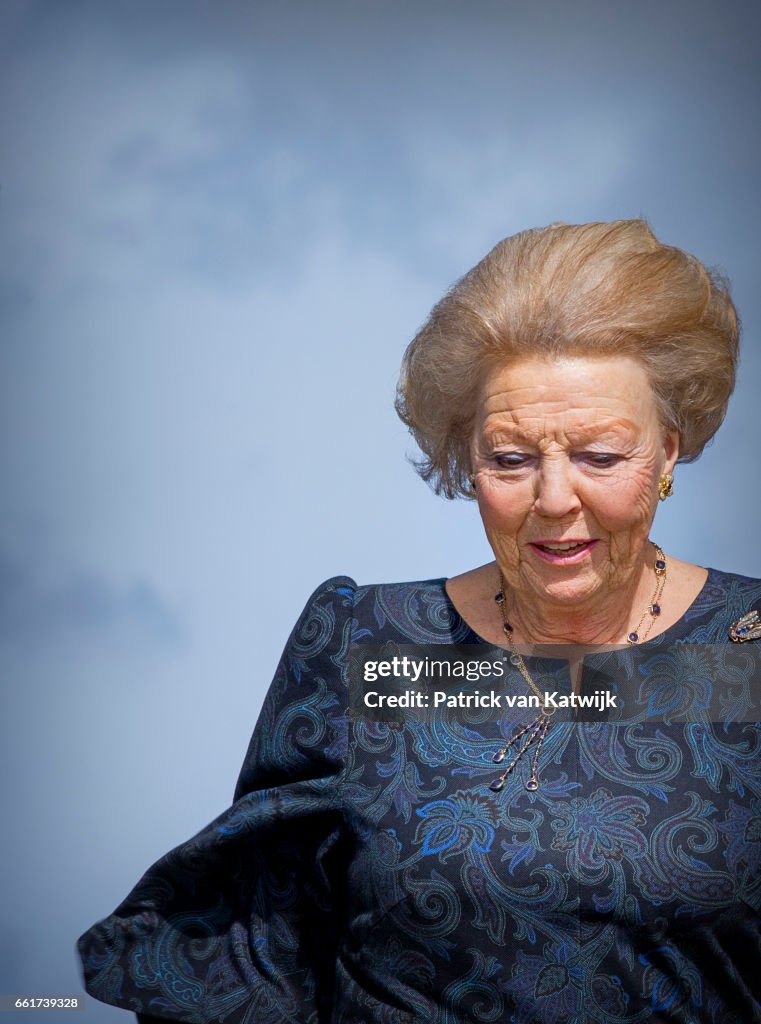 Princess Beatrix Of The Netherlands  Visits Aruba  : Day Two