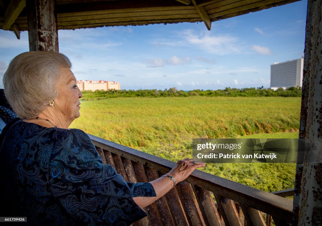 Princess Beatrix Of The Netherlands Visits Aruba : Day Two