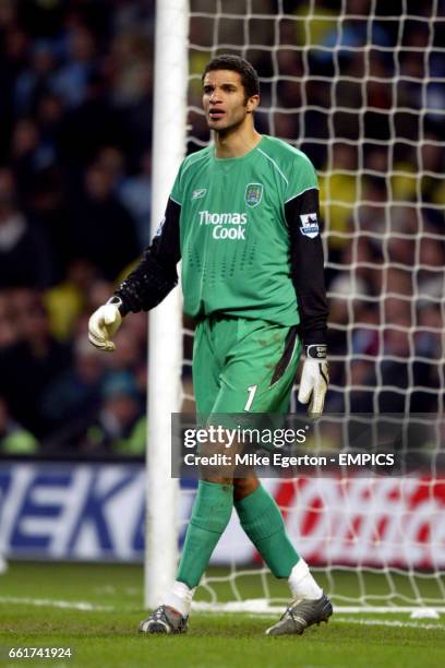 David James, Manchester City goalkeeper