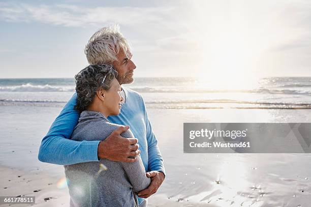 happy couple on the beach - africa security bildbanksfoton och bilder