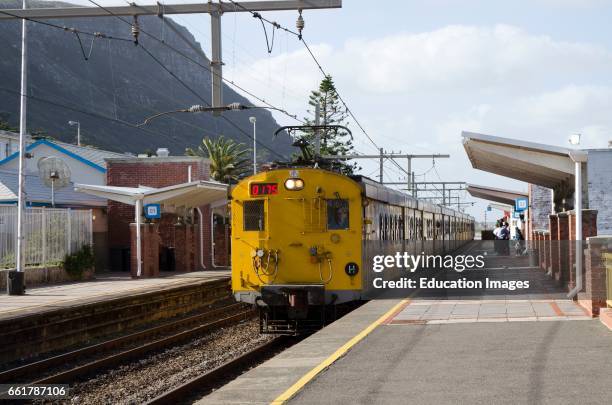 Fish Hoek Mini Train Ride 112 Cape Town Railway Station Stock Photos, High-Res Pictures, and ...