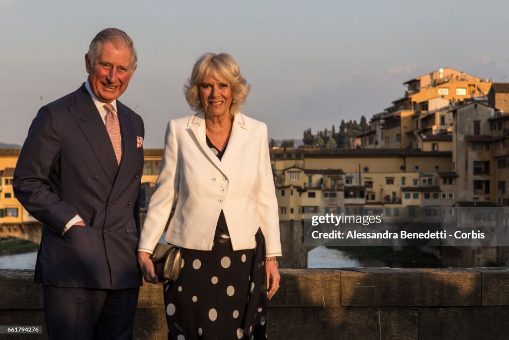 The Prince Of Wales And Duchess Of Cornwall Visit Italy - Day 1