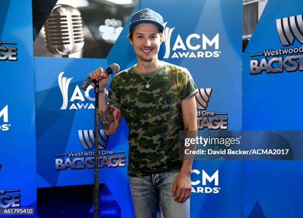 Singer Ryan Follese attends the 52nd Academy Of Country Music Awards Cumulus/Westwood One Radio Remotes at T-Mobile Arena on March 31, 2017 in Las...