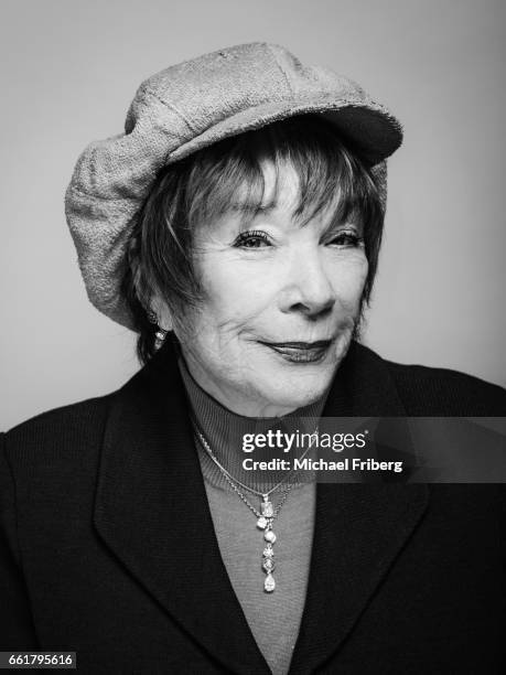 Actress Shirley MacLaine from the film 'The Last Word' poses for a portrait at the Sundance Film Festival for Variety on January 21, 2017 in Salt...