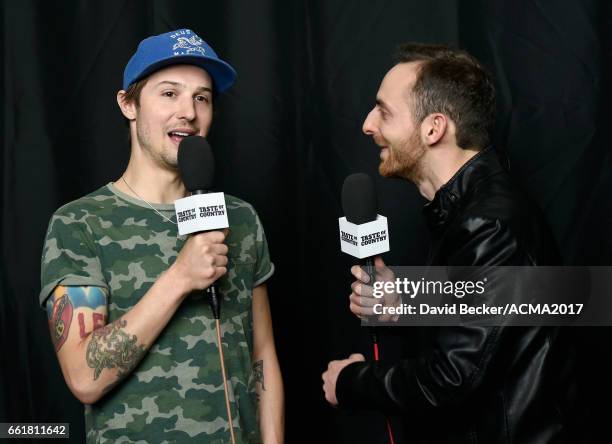 Singer Ryan Follese attends the 52nd Academy Of Country Music Awards Cumulus/Westwood One Radio Remotes at T-Mobile Arena on March 31, 2017 in Las...