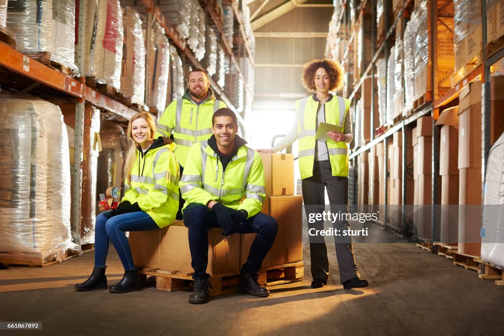 Warehouse team