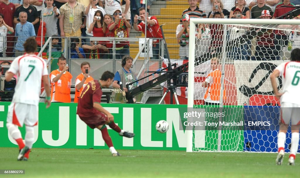 Soccer - 2006 FIFA World Cup Germany - Group D - Portugal v Iran - Commerzbank Arena