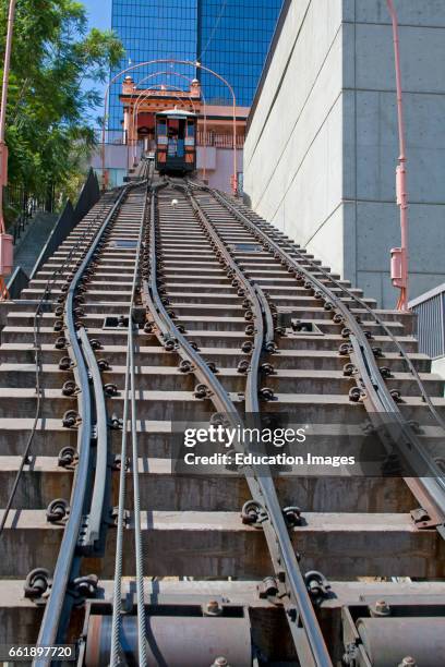Funiclari 91 Angels Flight Funicular Railway Stock Photos, High-Res Pictures, and ...