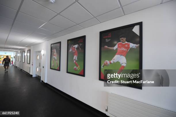 General view of the Arsenal Academy before the Liam Brady Cup on March 31, 2017 in Walthamstow, England.