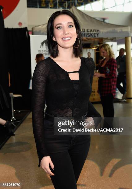 Singer Aubrie Sellers attends the 52nd Academy Of Country Music Awards Cumulus/Westwood One Radio Remotes at T-Mobile Arena on March 31, 2017 in Las...