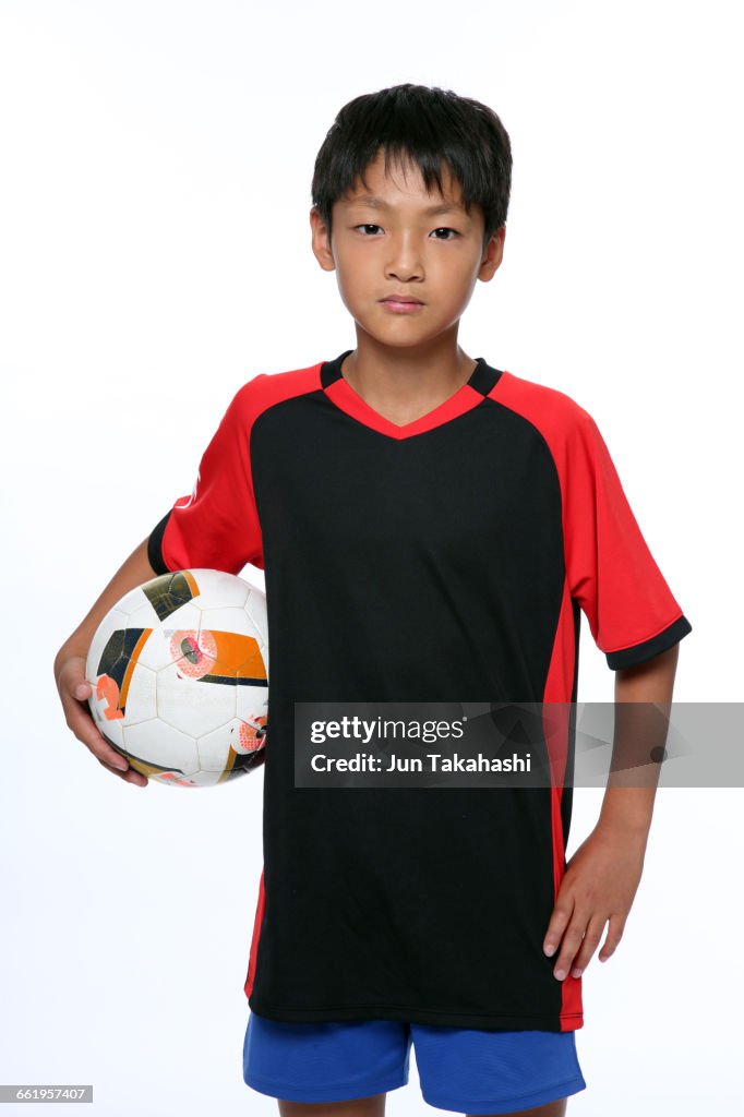 Portrait of Japanese boy