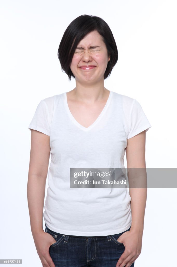 Portrait of Japanese woman