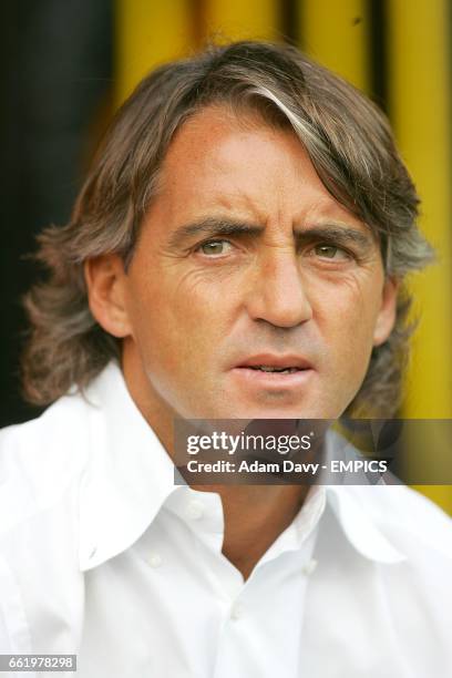 Inter Milan manager Roberto Mancini