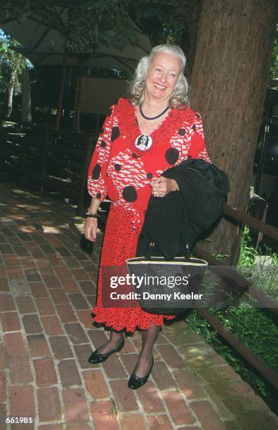 Actress Noel Neill poses at "Jivin'' Jacks and Jills" at the Sportsman's Lodge September of 2000 in Studio City, CA.