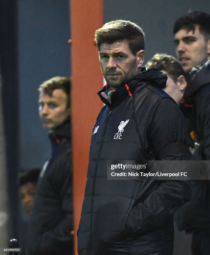 Liverpool v West Ham United: U18 Premier League