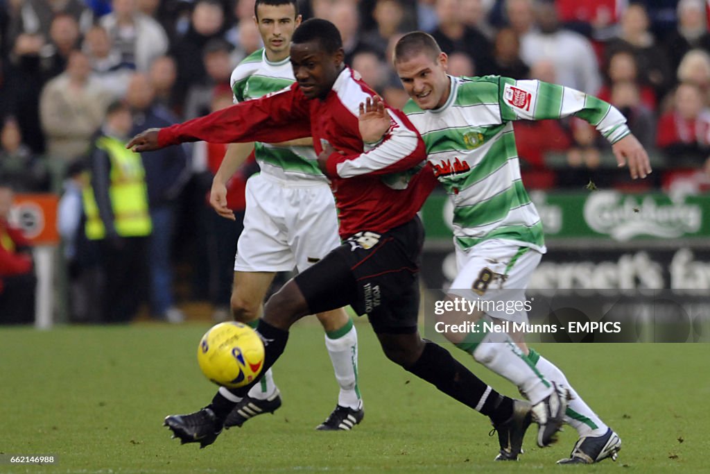 Soccer - Coca-Cola League One - Yeovil v Bristol City - Huish Park