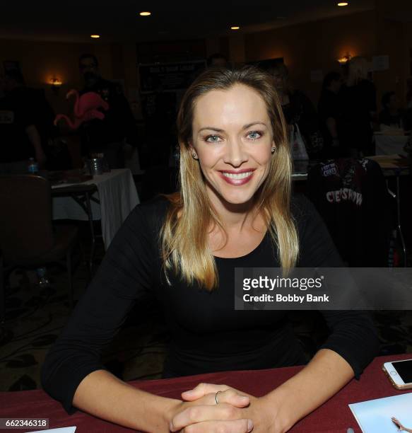 Kristanna Loken attends the 2017 New Jersey Horror Con at Crowne Plaza Edison on March 31, 2017 in Edison, New Jersey.