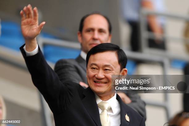 Manchester City chairman Thaksin Shinawatra
