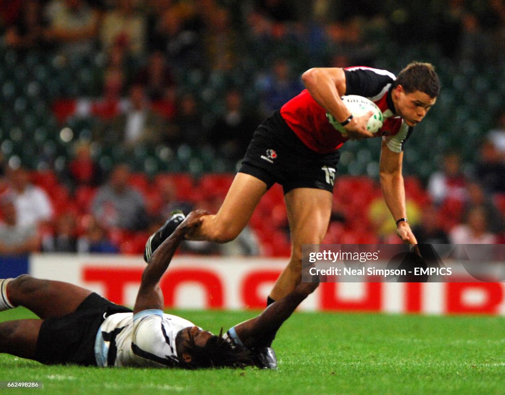 Seru Rabeni Fiji's Seru Rabeni tackles Canada's Mike Pyke News Photo - Getty Images